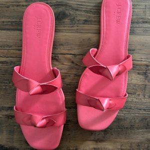J. Crew Doubled-Knotted Bow Sandals - Sz. 11